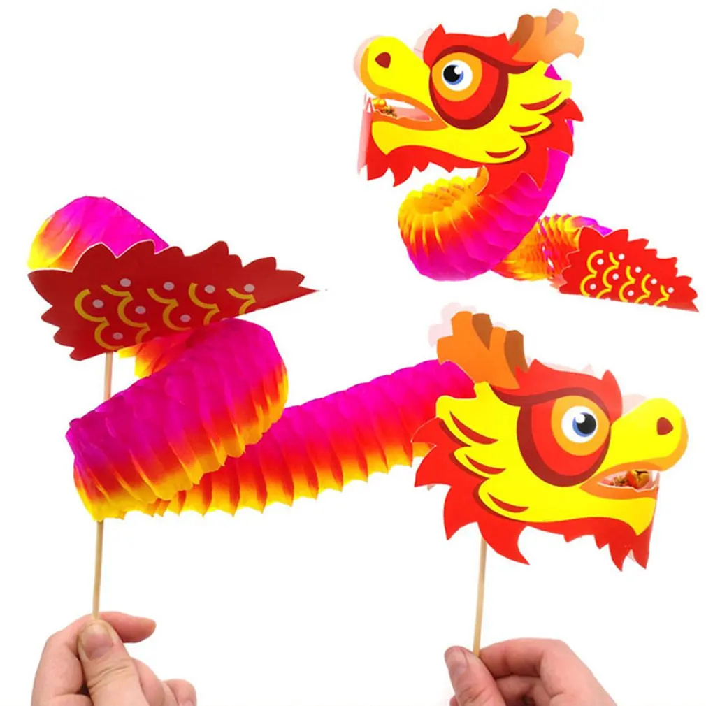 Детская сумка пазл Dragon Dance материал ручной работы для детских садов осени и