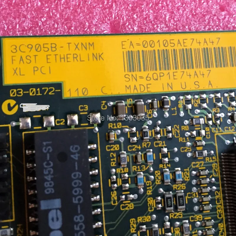 Адаптер сетевой 3C905B TXNM 03 0172 110 LAN Ethernet PCI|Карты видео- и ТВ-тюнеров| |