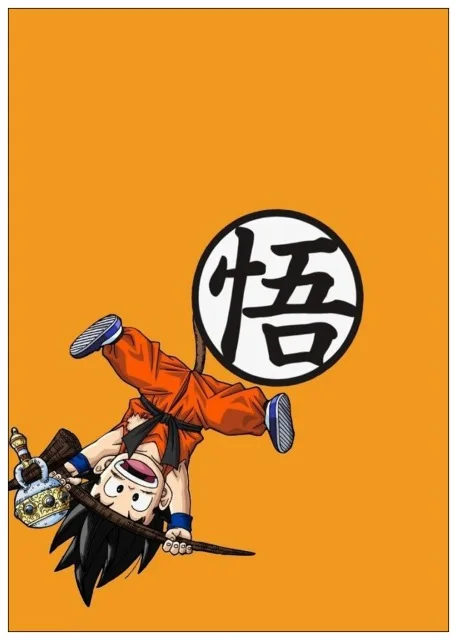 ZZ11808-10 Dragon Ball Z Goku аниме плакат в скандинавском стиле настенные художественные модные картины на холсте принты Мультяшные модульные картины украшение дома - Цвет: ZZ11808-10
