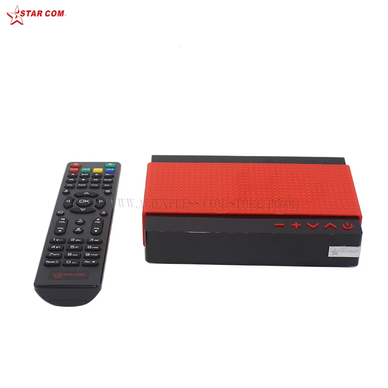 STARCOM DVB-S2 Satellite Receiver IPTV With Bisskey Power UV Full HD Hybrid New Mini TV BOX YouTube WiFi Included |