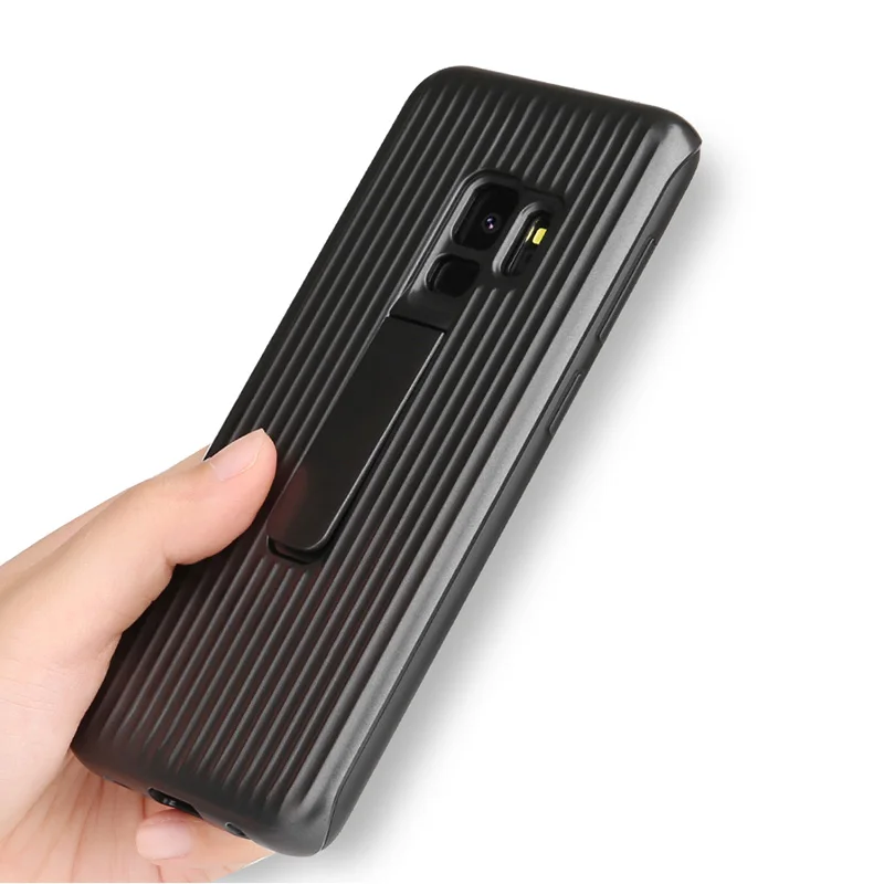 Жесткий прочный чехол для телефона Samsung Galaxy S9 S8 Plus S7 Edge автомобильный Магнитный с