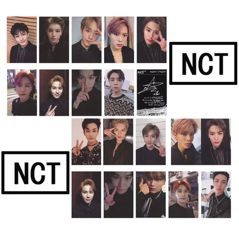 Фотоальбом 10 шт./партия NCT DREAM NCT127 прозрачная фотокарточка обычные несимметричные