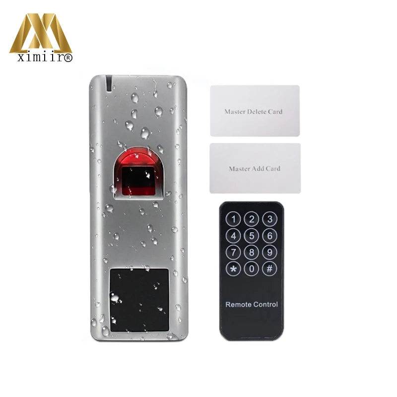 

Waterproof Standalone Fingerprint Reader RFID Proximity Card Reader For Access Control System Fingerprint Reader