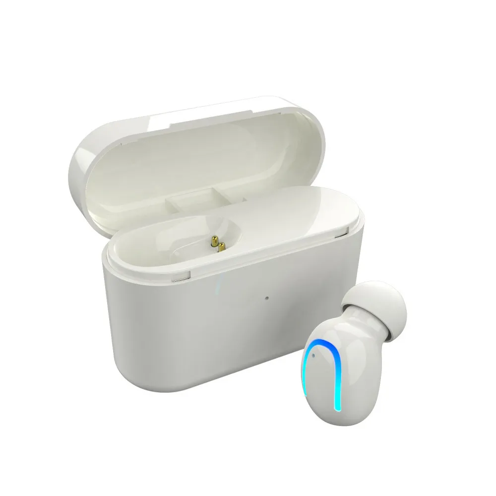 Беспроводная стереогарнитура VOBERRY, универсальная мини-гарнитура с одним Bluetooth 4,2, наушники-вкладыши, наушники, магнитная зарядная коробка с микрофоном DD