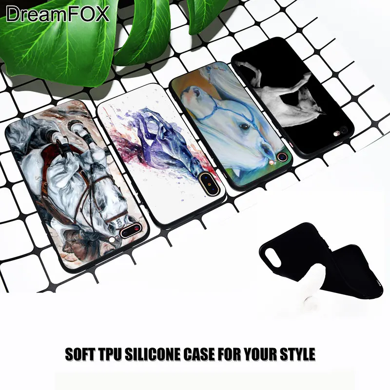 M512 Horse Robust Black Soft TPU Silicone Case Cover For Apple iPhone 11 Pro XR XS Max X 8 7 6 6S Plus 5 5S 5G SE |