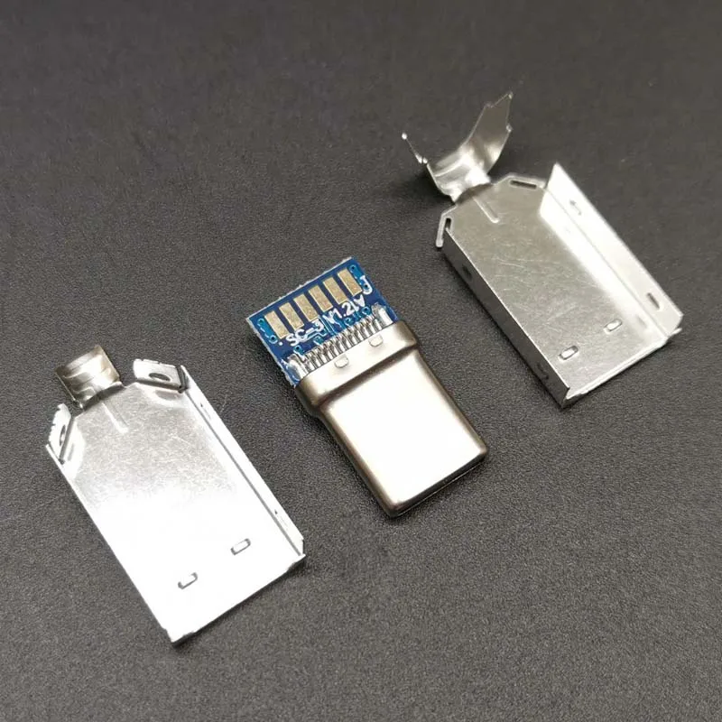 10 шт./лот TYPE C штекер 24P с печатной платой стрейч до 10NF конденсатор 56K резистор 8