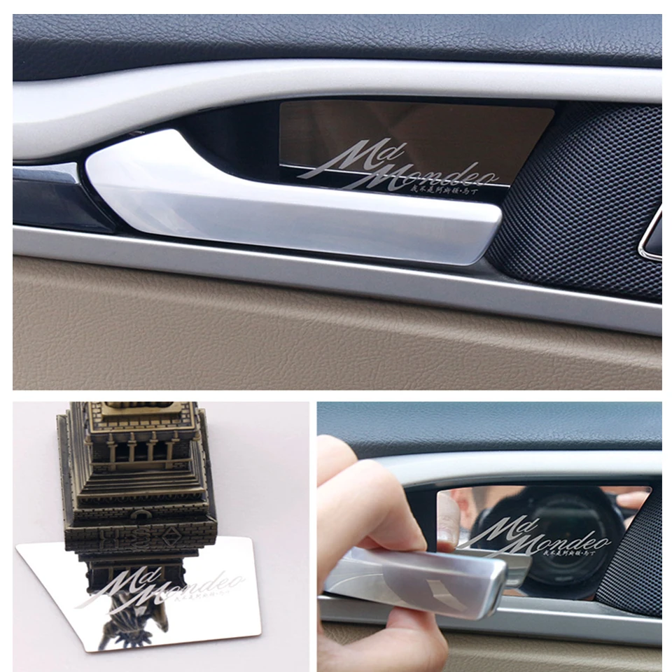MCrea автомобильные декоративные наклейки из нержавеющей стали для Ford Mondeo MK5 MKV 2017