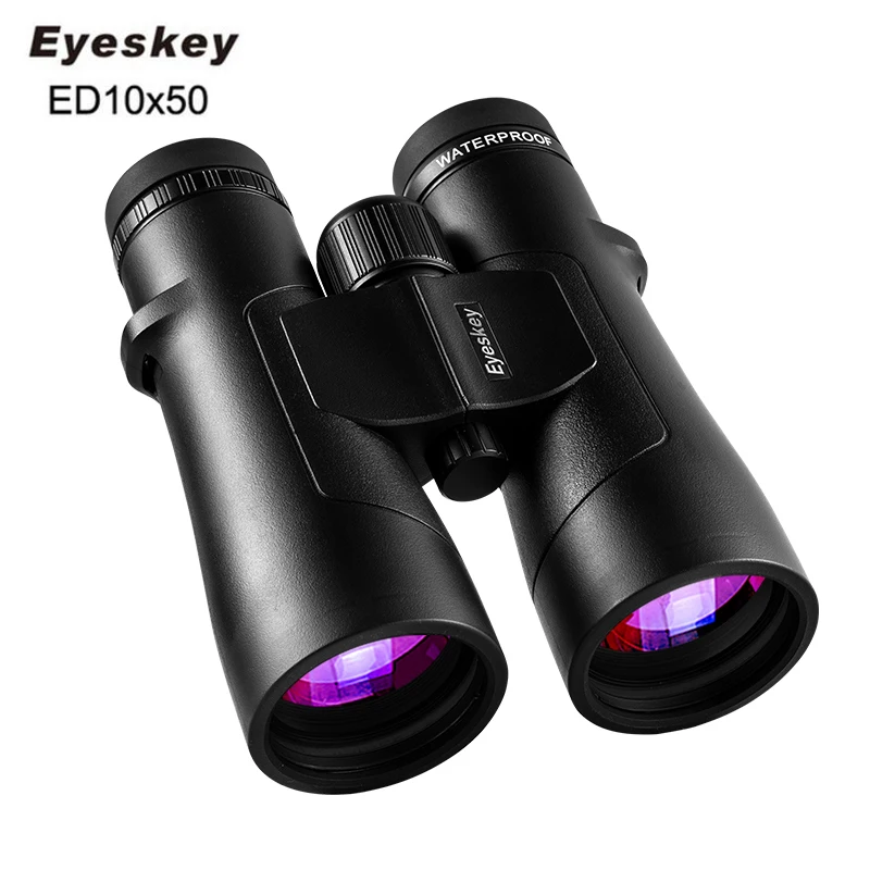 Бинокль Eyeskey ED 10x50 lll водонепроницаемый супермногослойный оптический