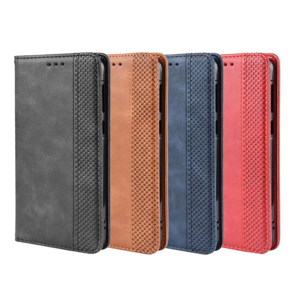 Роскошный тонкий кожаный флип-чехол в стиле ретро для Huawei nova 5 чехол-кошелек с