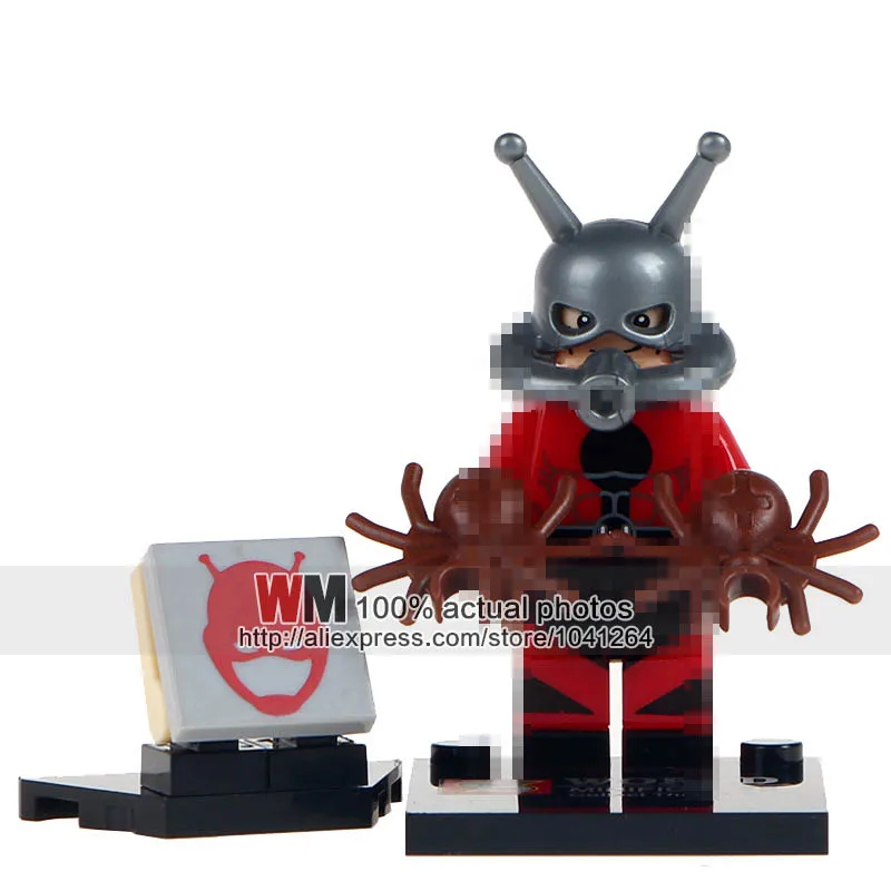 073 Одиночная Серебряный Серфер Росомаха Antman Ultron экшн строительные блоки коллекция детские подарочные игрушки WM1633 - Цвет: 073