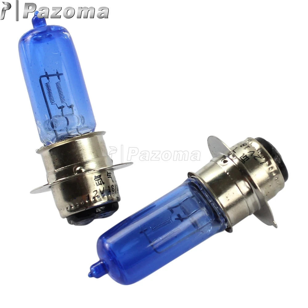 1 пара галогенные белые светильник пы для мотоцикла 12 В 18/18 Вт|bulb motorcycle|bulb 12vbulb light |