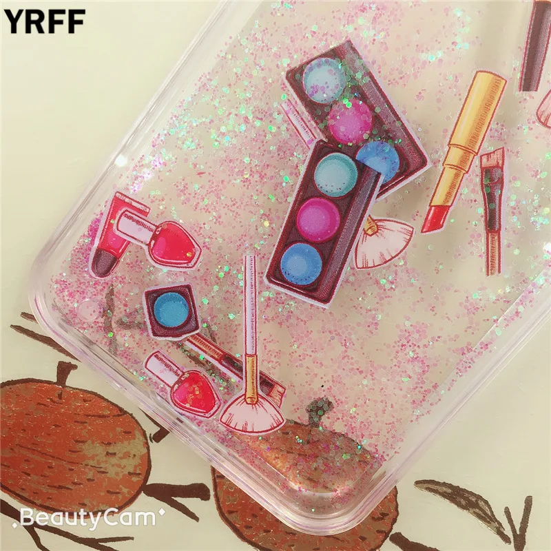 Чехол для телефона с рисунком инструментов макияжа iphone X XS чехол динамической