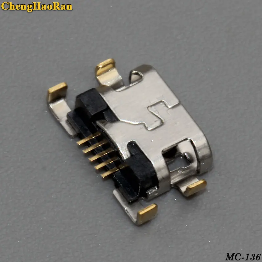 ChengHaoRan 5x Micro USB jack Mini Charging socket connector For ZTE V815W lenovo A798T A590 A808 A706T A670T S890 S820 S880 |