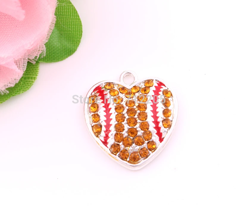 Коллекция бутик вещей 20 шт. посеребренный цинк с золотыми кристаллами кулон в