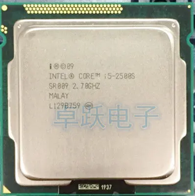 Оригинальный процессор lntel I5 2500s четырехъядерный 2 7 ГГц L3 = 6 м 65 Вт розетка LGA 1155