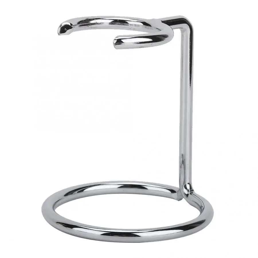 

Stainless Steel Shaving Brush Stand Holder For Salon Home Travel Use Holder