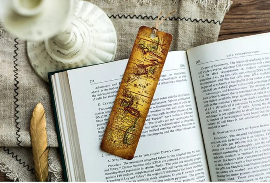 30 шт./лот Винтаж карта бумажная закладки для книги держатель многофункциональные закладки канцелярские принадлежности, школьные принадлежности
