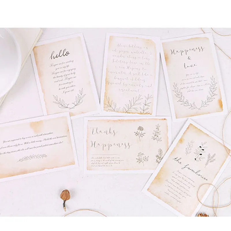 Infeel. me love письмо открытка Письмо бумага Закладка 1 лот = упаковка 30 шт|bookmark cards|bookmarks