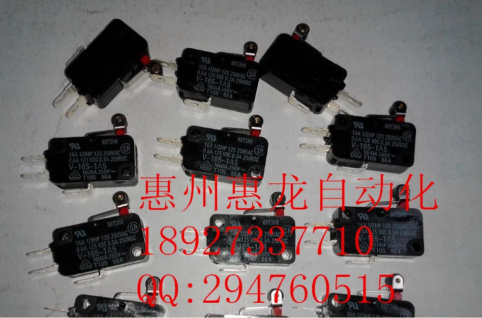 

[ZOB] 100% новый импортный OMRON Omron микро-переключатель V-165-1A5 -- 20 шт./лот