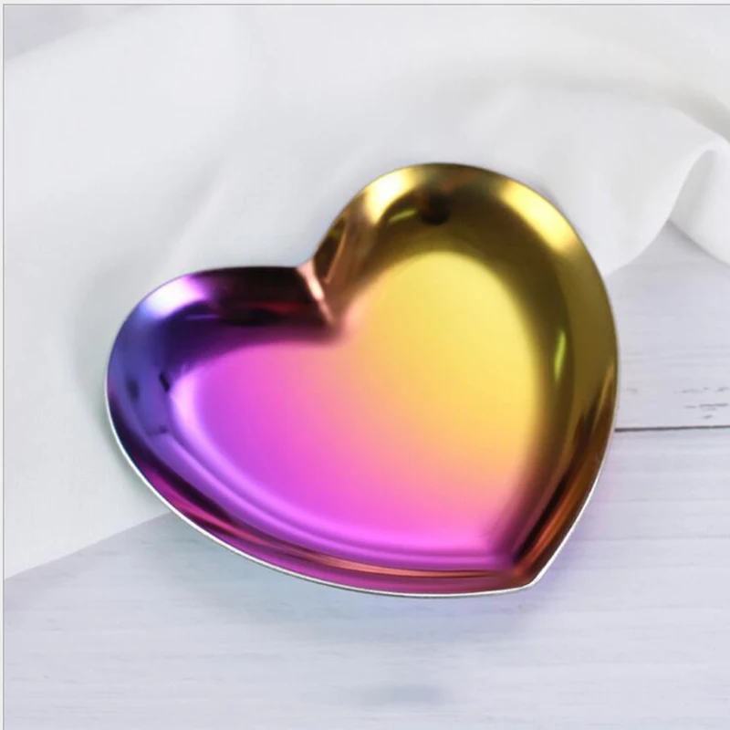 1 шт. Милая коробка в форме сердца для обручального кольца сережек ожерелья