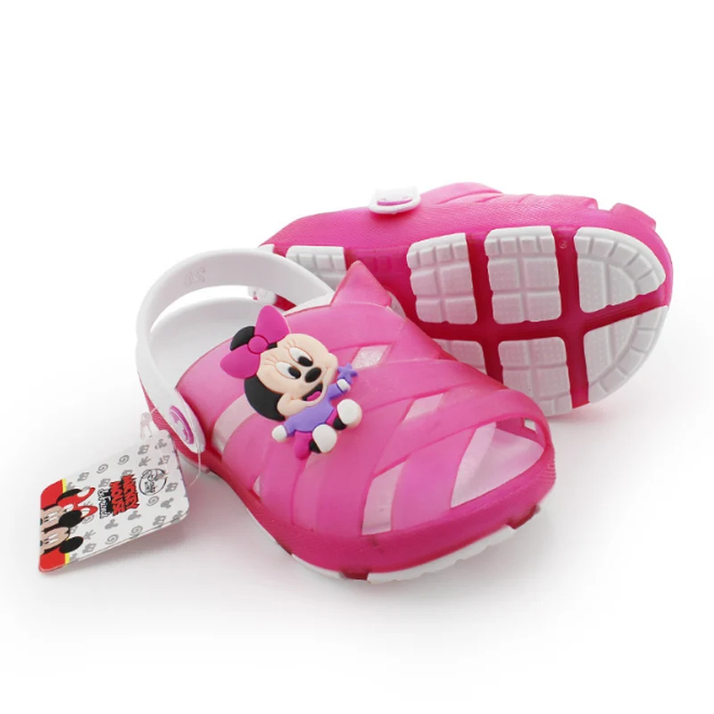 Новинка 2018 летняя детская обувь Disney классные пляжные сандалии для детей