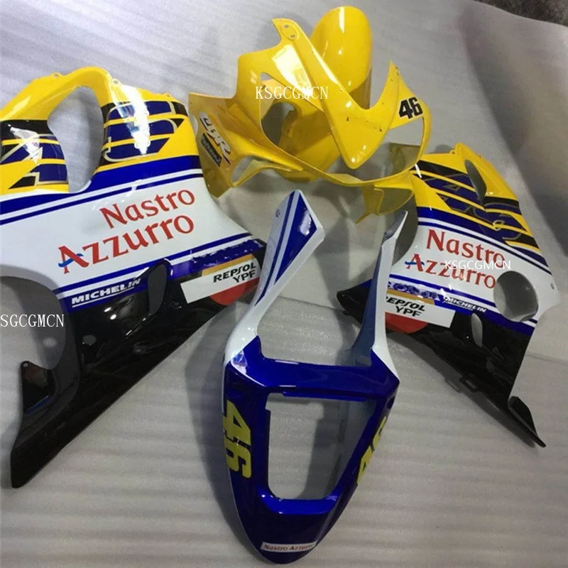 

(Injection molding) Hot Sales,For Honda CBR600 F4i 2001-2003 Yellow CBR600F4i 01-03 white Black Motorcycle Body Fairing
