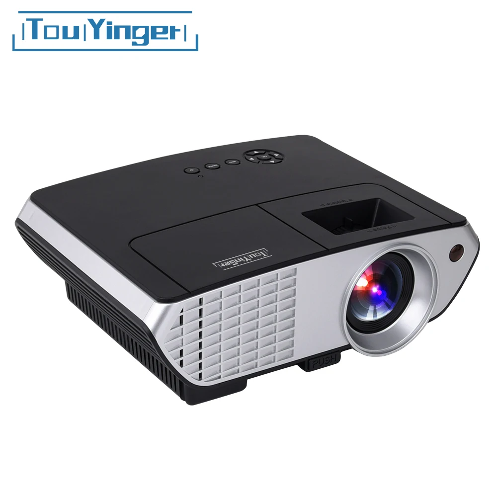 Touyinger Everycom X8 видео проектор домашний кинотеатр lcd Proyector 2500 люмен Full HD с HDMI VGA USB ЖК