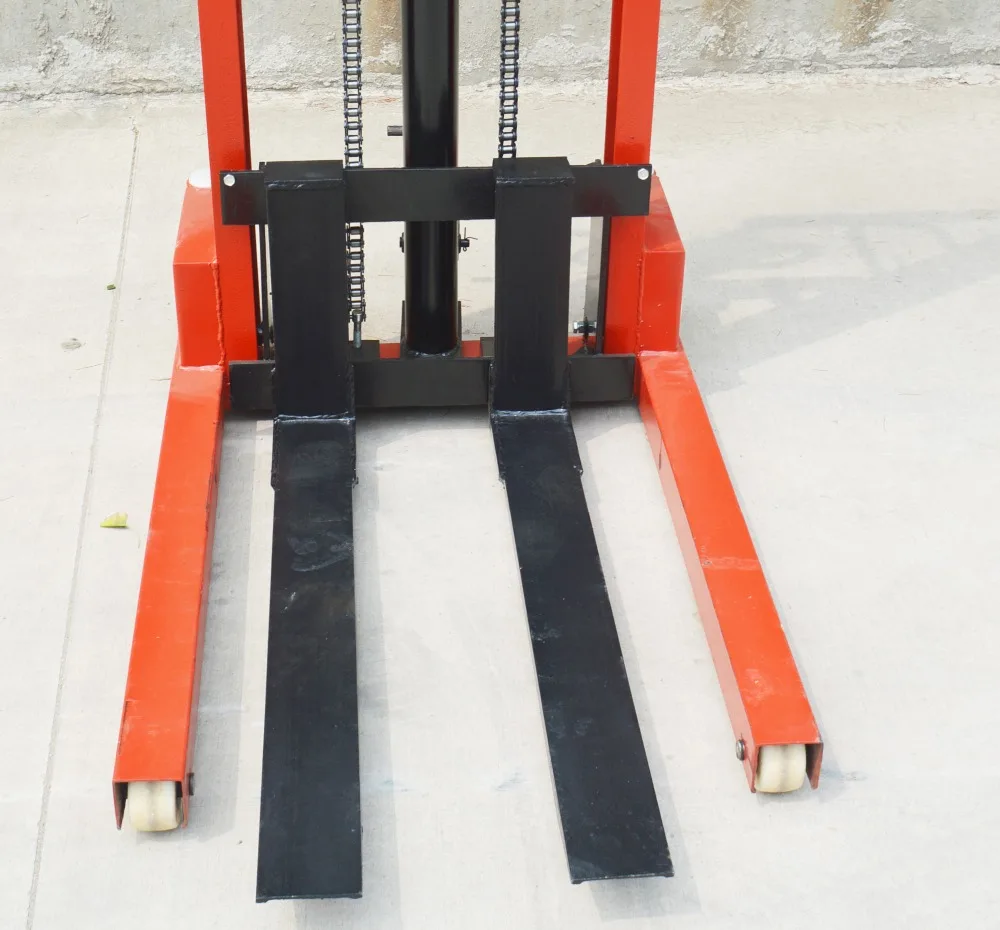 1 тонна ручной гидравлический насос Walkie Stacker вилочный погрузчик