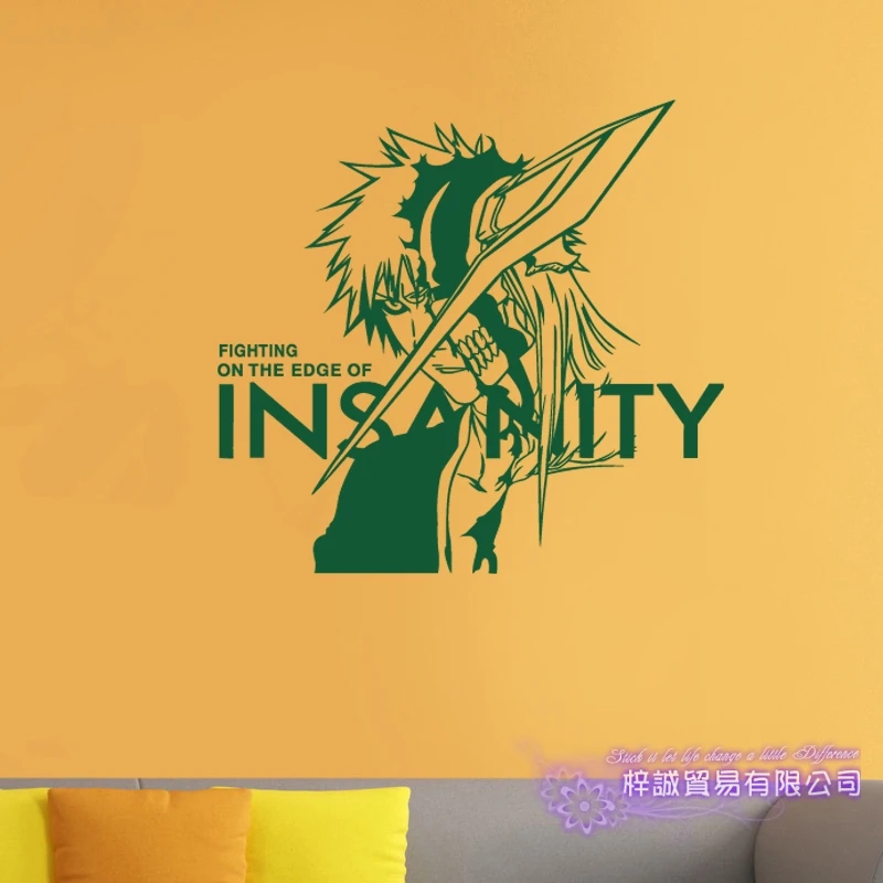 Отбеливатель Ulquiorra Cifer автомобильная наклейка на стену Мультяшные веера