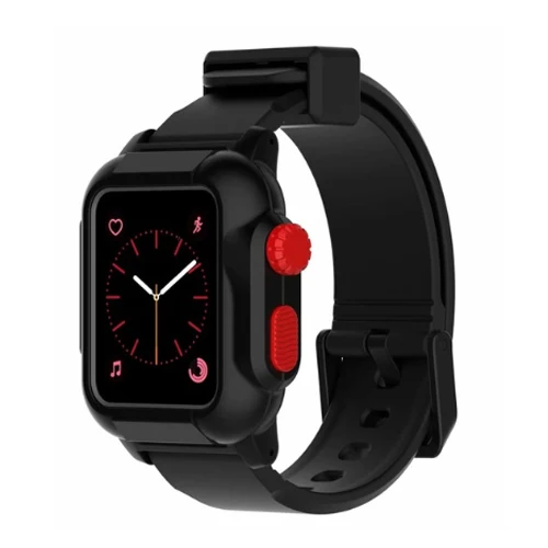 2 Военный водонепроницаемый чехол ремешок для Apple Watch band 42 мм Iwatch Series 3 2 спортивные часы с браслетом и защитным чехлом - Цвет ремешка: 2