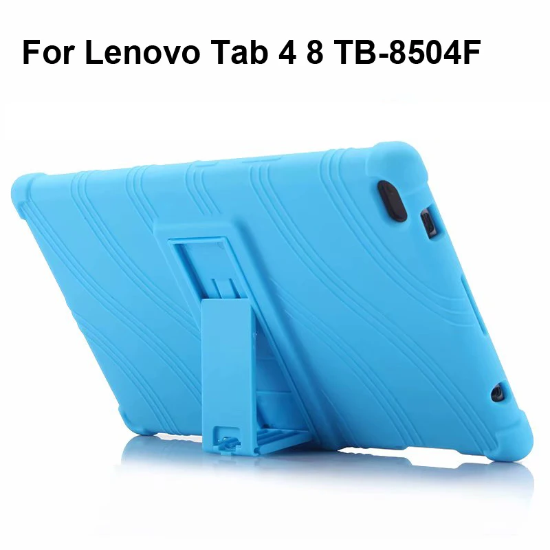 Силиконовый чехол протектор для Lenovo Tab 4 ТБ 8504 8 0 дюйма|Чехлы планшетов и