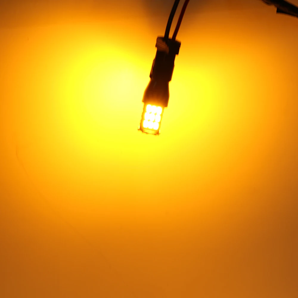 Автомобисветильник светодиодные лампы keyecu T15 2835 33SMD белого/желтого цвета 10 30 в для