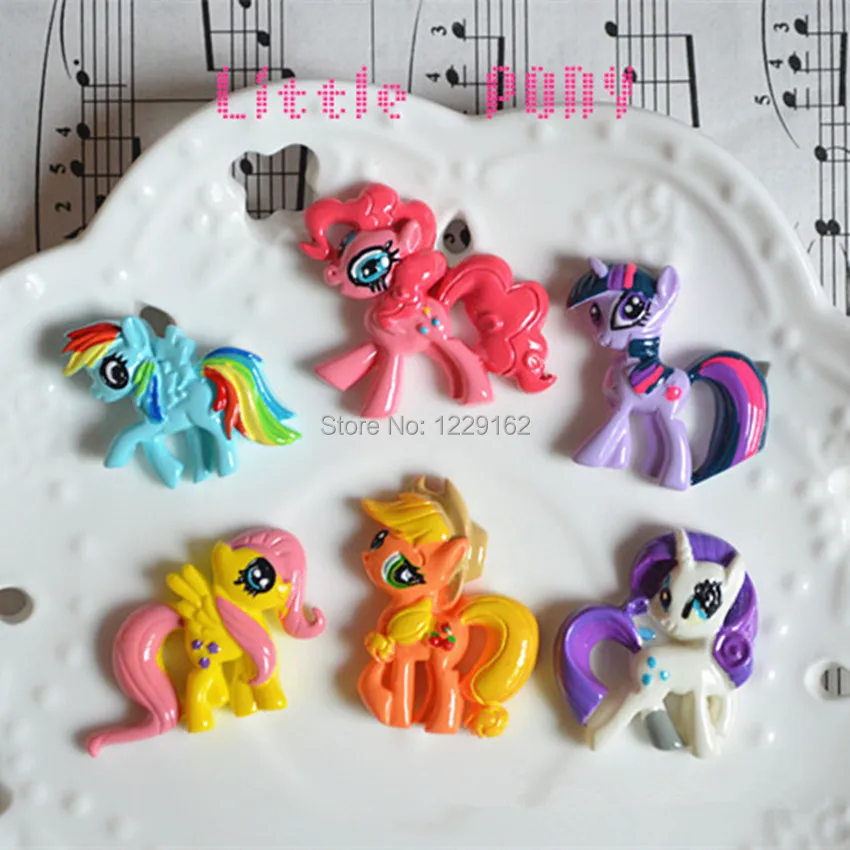 6 шт./компл.) очаровательный магнит на холодильник с животным «My Little Pony» стикер сообщений детские игрушки маленький подарок