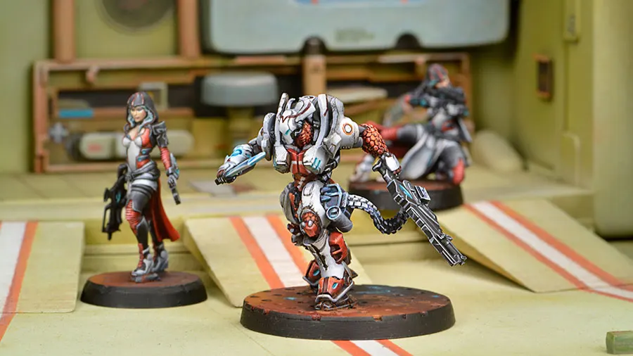 [Loong Way Miniatures] коровун Беллы Бесконечность 0611 TASKMASTERS BAKUNIN SWAST TEAM 32 мм Металлические
