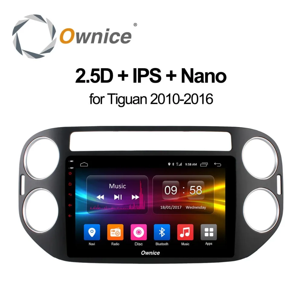 Автомобильный DVD плеер Ownice C500 + 9 дюймов Android 8 1 2 Гб ОЗУ GPS Wi Fi 4G LTE Bluetooth радио OBD2 DVR