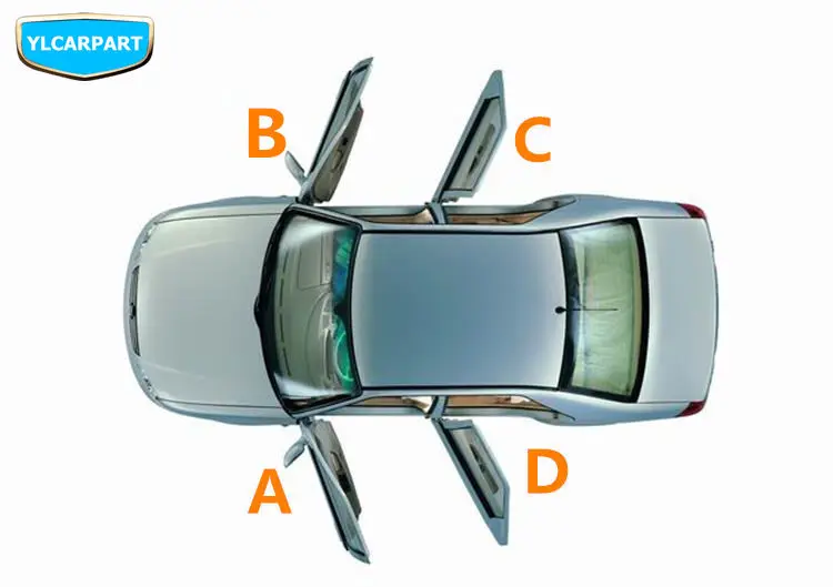 Для Geely CK, CK2, CK3, двери автомобиля снаружи Покрытие модифицированная ручка