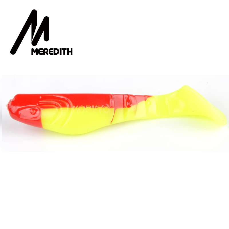Силиконовые приманки для рыбалки MEREDITH, Релакс, копыто, 8,5 см, 6,8 г, 8 шт. в наборе, 3 снасти для хищников, мягкие пластиковые джиг-головки, приманки для ловли щуки