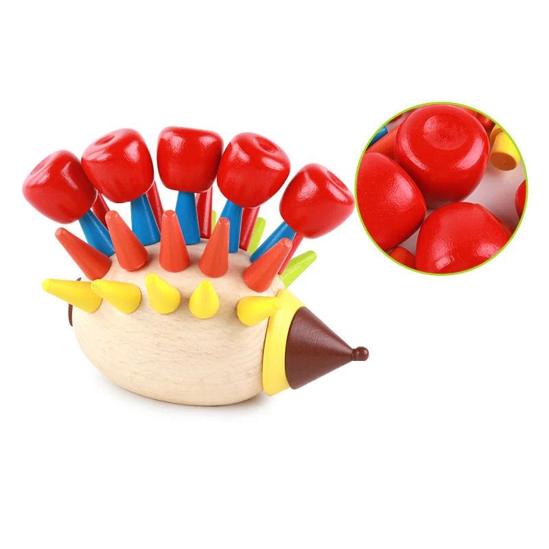 2019 Новое поступление Детский конструктор Ежик Магнитная игрушка модель