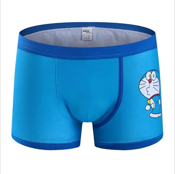 Cueca/боксеры с героями мультфильмов, хлопковое Брендовое нижнее белье для молодых мужчин, мужские трусы, мужское нижнее белье с Суперменом, мужские сексуальные трусы с суперменом - Цвет: 064