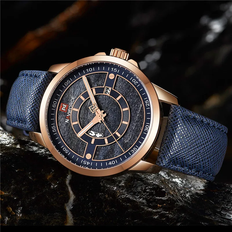 Relogio Masculino новые NAVIFORCE мужские часы спортивные водонепроницаемые наручные