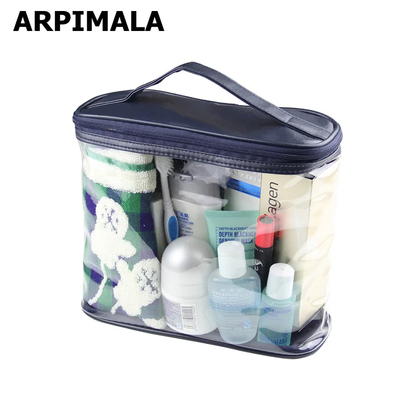 Прозрачные косметички ARPIMALA косметические сумочки из ПВХ дорожный органайзер