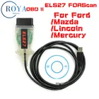 Адаптер диагностический ELS27, идентичный ELM327 и J2534, для разъема OBD2, с кабелем, для использования с программой FORScan