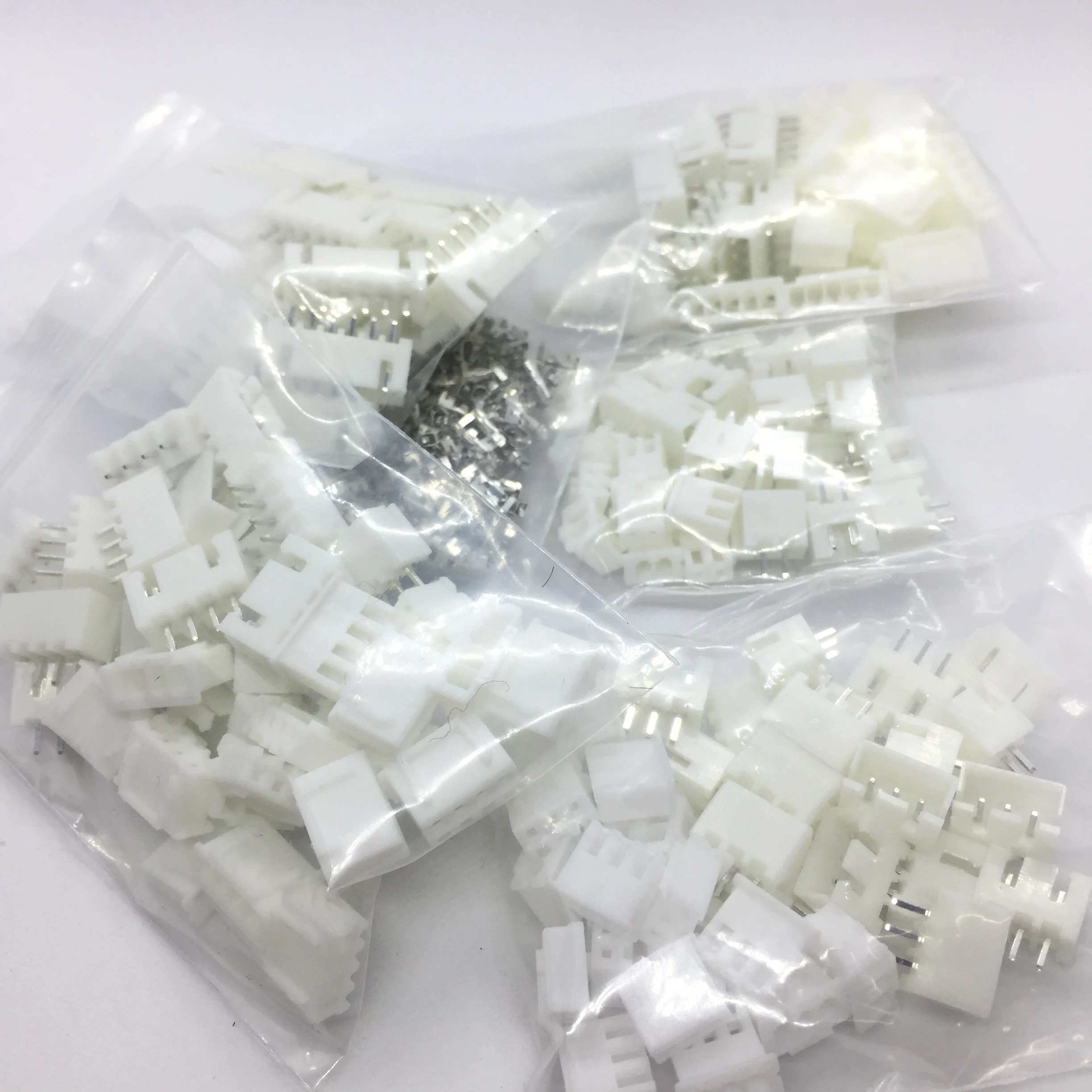 100 компл./лот Mix Kit XH2.54 2P 3P 4P 5P 6P коннектор контакты заголовка корпуса контактный