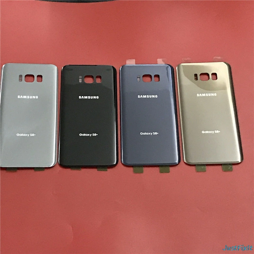 Для SAMSUNG Galaxy S8 plus G955f G955U G950F G950A G950 Задняя крышка батареи дверь задняя стекла Корпус