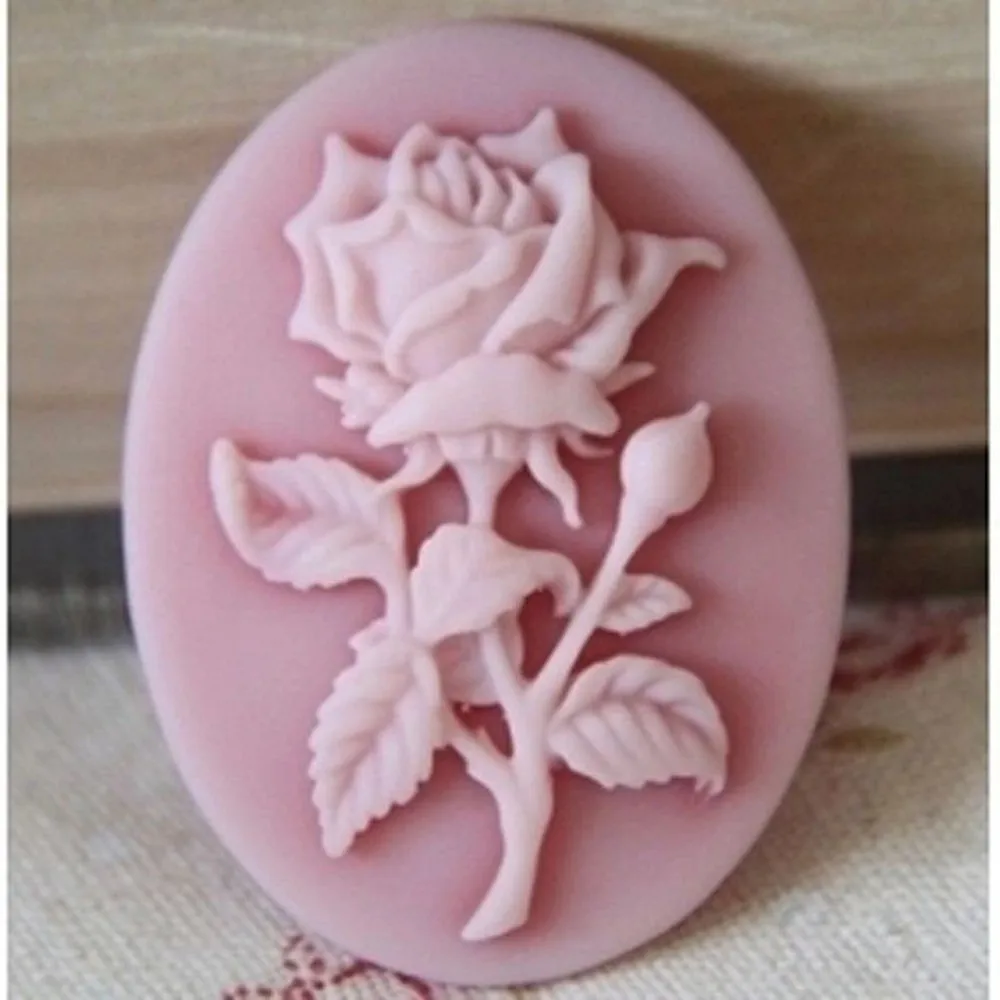 1 шт. DIY силиконовая форма в виде цветка розы Sugarcraft формы для помадки шоколада