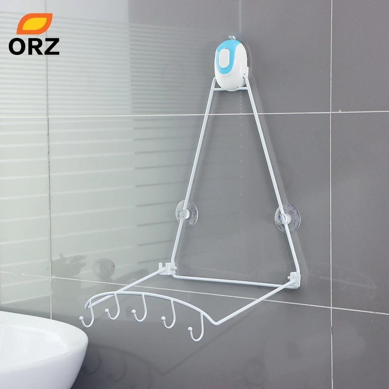 ORZ ванная раковина держатель присоска стойка вешалок для полотенец умывальник