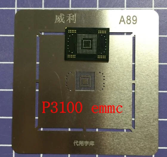 1 пара/лот шт. флэш память eMMC NAND с прошивкой для Samsung Galaxy Tab 2 7 0 P3100 + трафарет BGA