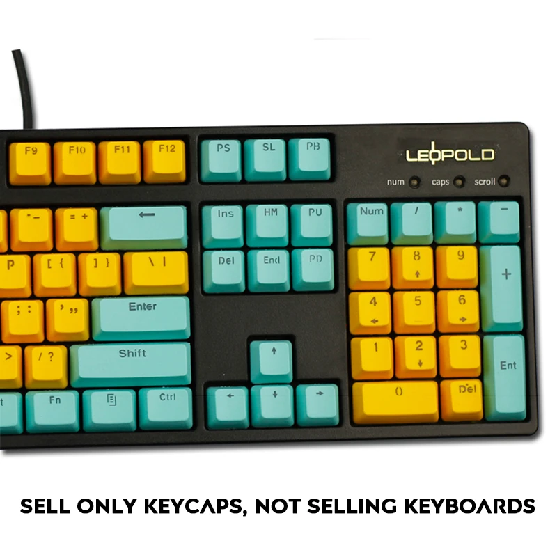 104 ключей в Майями PBT с подсветкой OEM профиль Keycap милый цвет подсветка Чехлы для клавиш ANSI макет для вишни механическая клавиатура MX