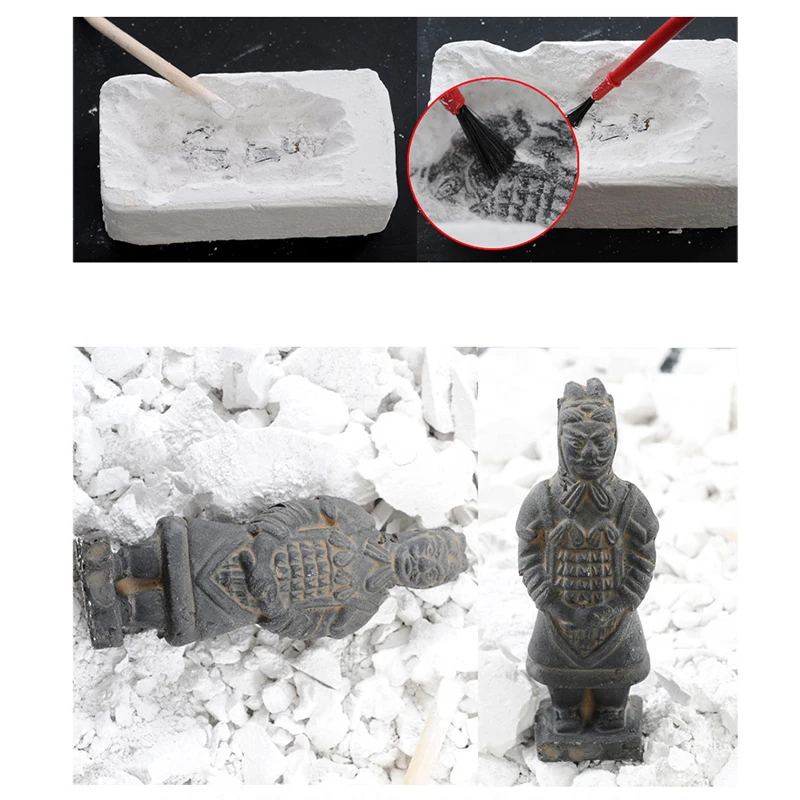 Детские археологические наборы для копания 1 комплект креативные солдаты модели