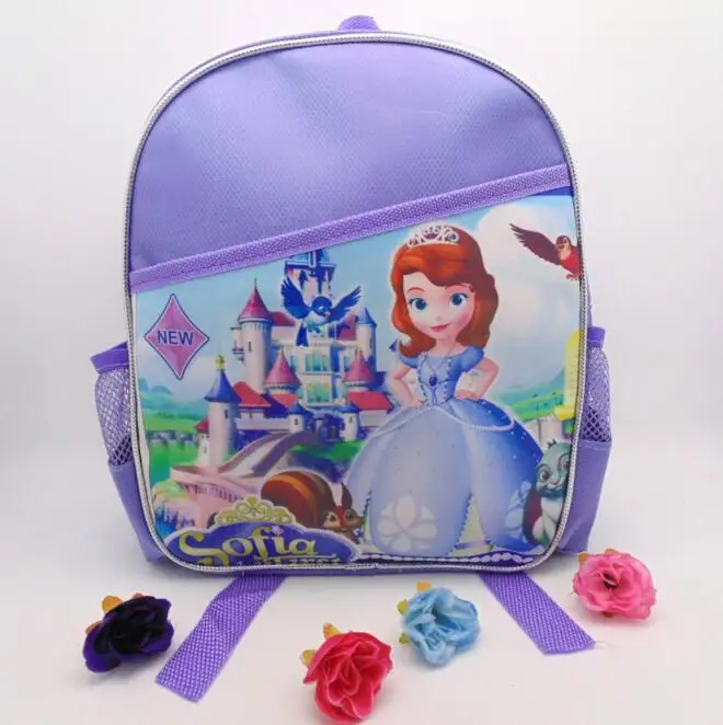 Детские сумки принцессы Софии милые маленькие мультфильм бренд дети София